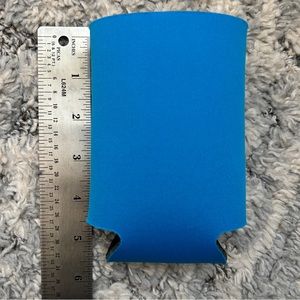 36 teal/blue can insulator Koozies